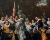 亨德里克 格里茨 波特 : The Banquet of the Officers of the St George Militia Company